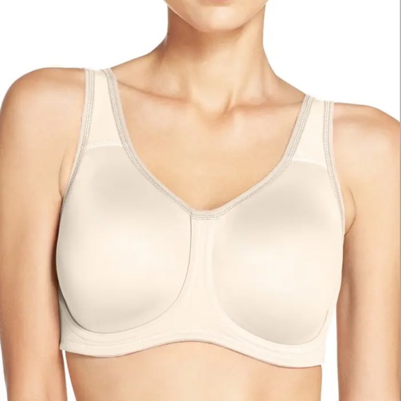Wacoal Other - Wacoal Nude Simone Seamless Underwire Sports Bra - Size 40DD - Like new!